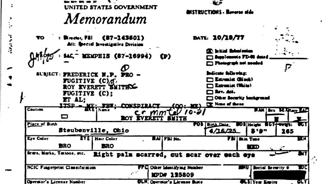 FBI Files Part 8 of 12 PRESLAW