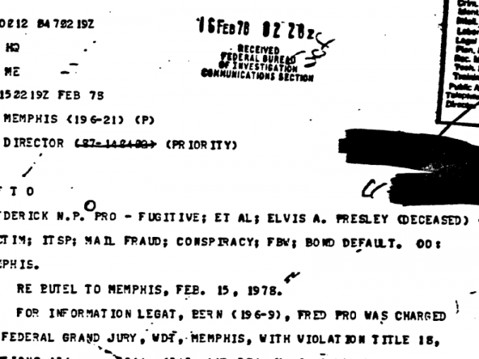 FBI Files Part 10 of 12 PRESLAW